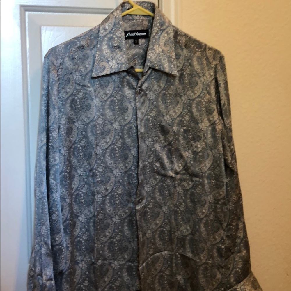 Paisley silk shirt